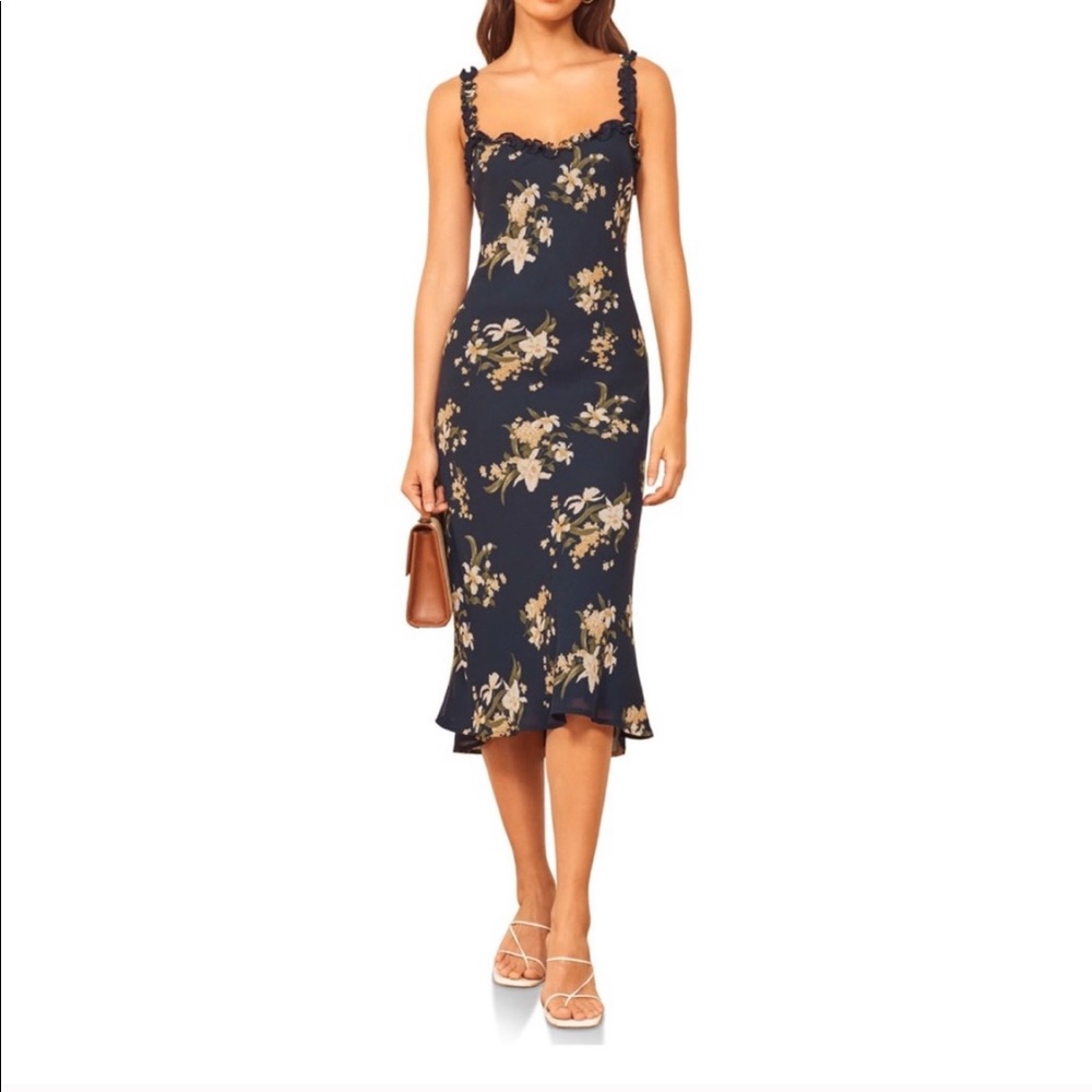 NWT Reformation Lui Dress in Yolanda